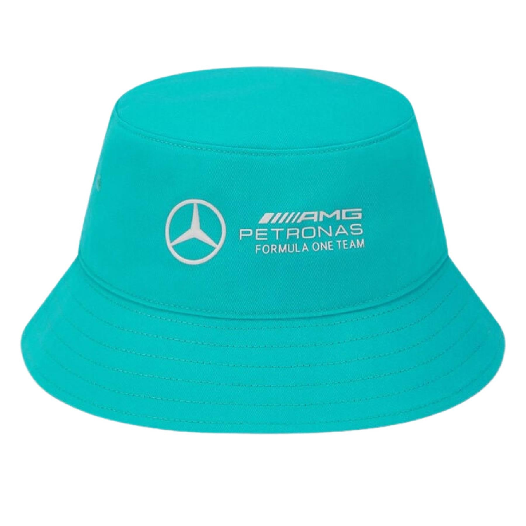 Mercedes AMG Petronas F1 Bucket Hat Real Teal Adult 2024