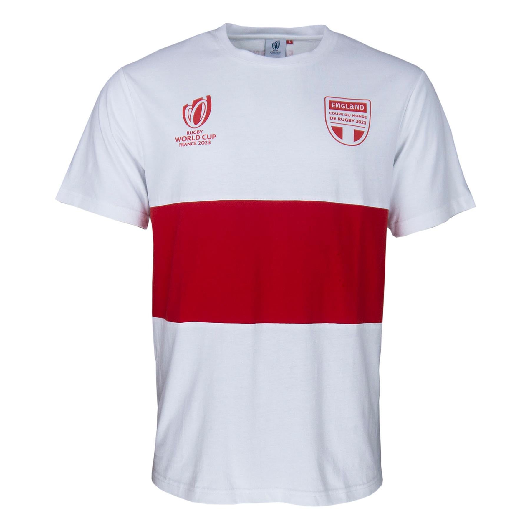 England Rugby x RWC Cotton T-Shirt - White – Official Rugby World