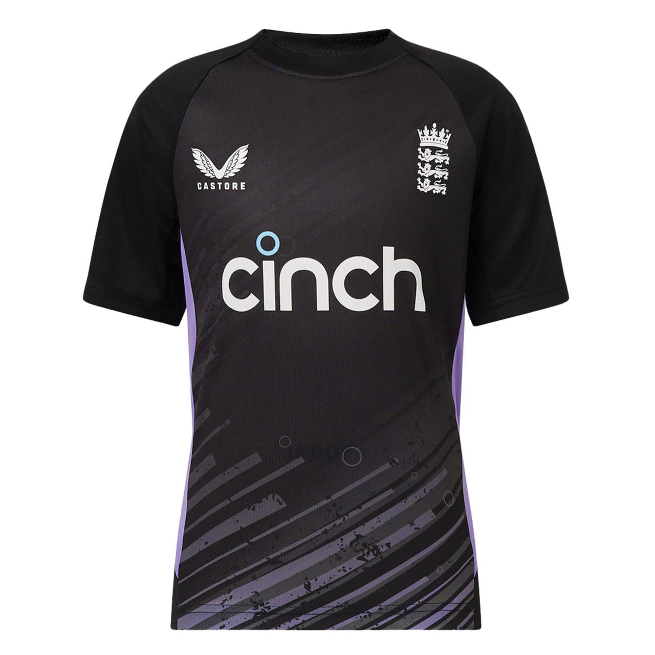 England Cricket Kid's Training T-Shirt | Caviar | 2024