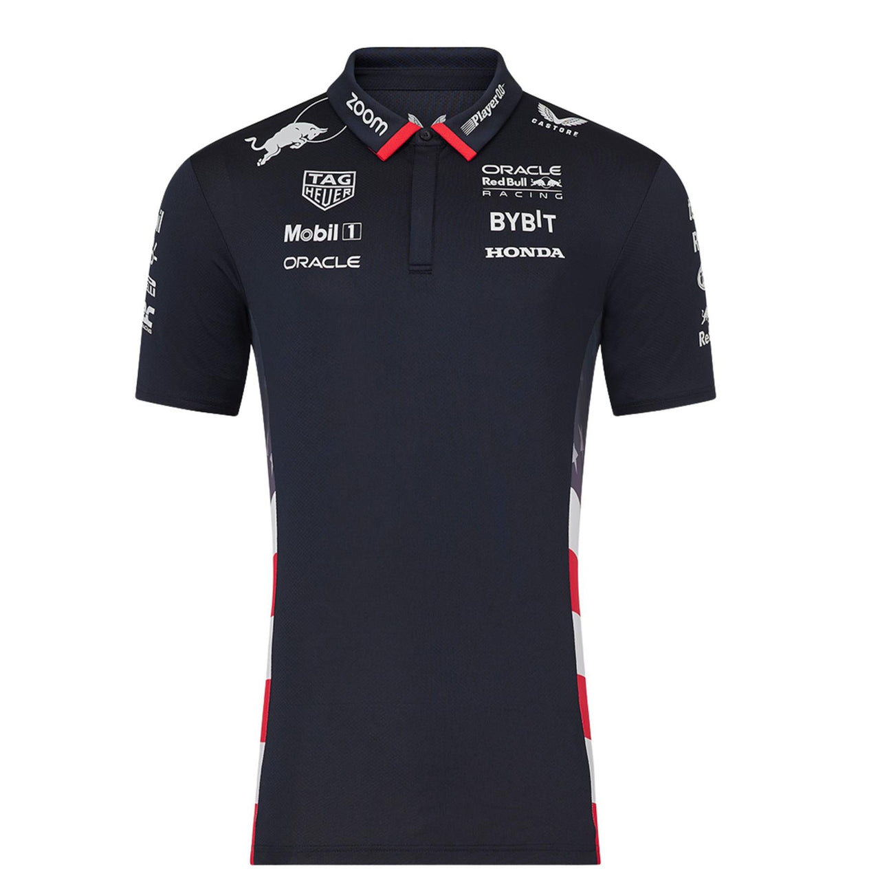Oracle Red Bull Racing F1 Men's America Team Polo Shirt | Navy | 2024