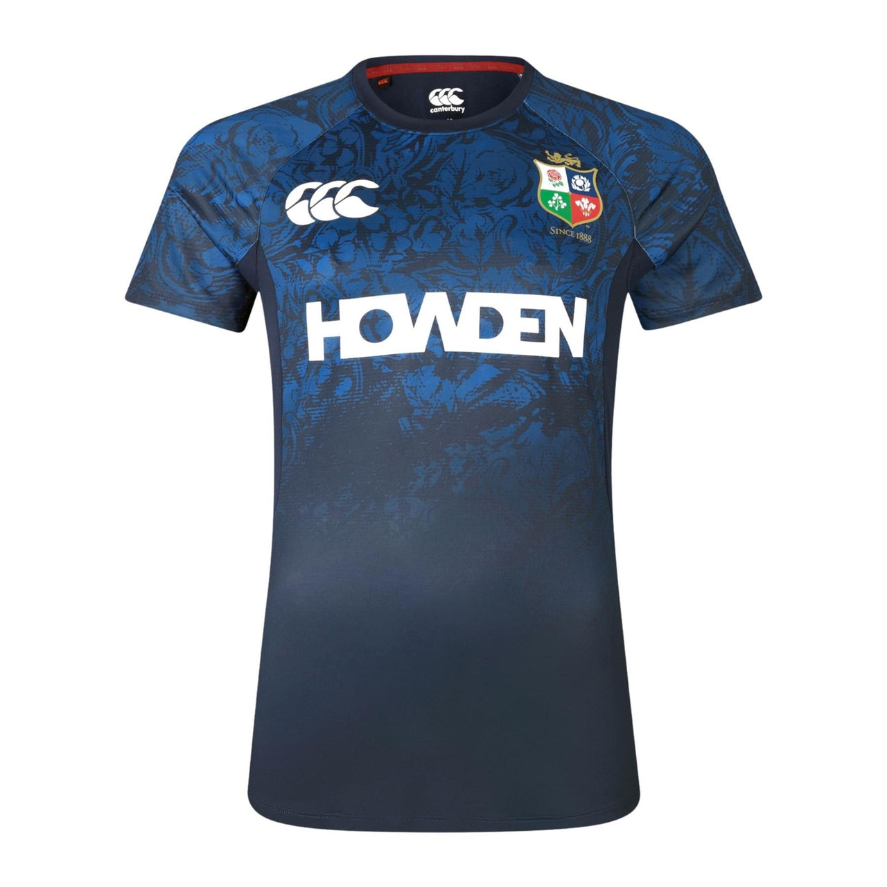 Canterbury British & Irish Lions Rugby Womens Superlight T-Shirt | Navy | 2025