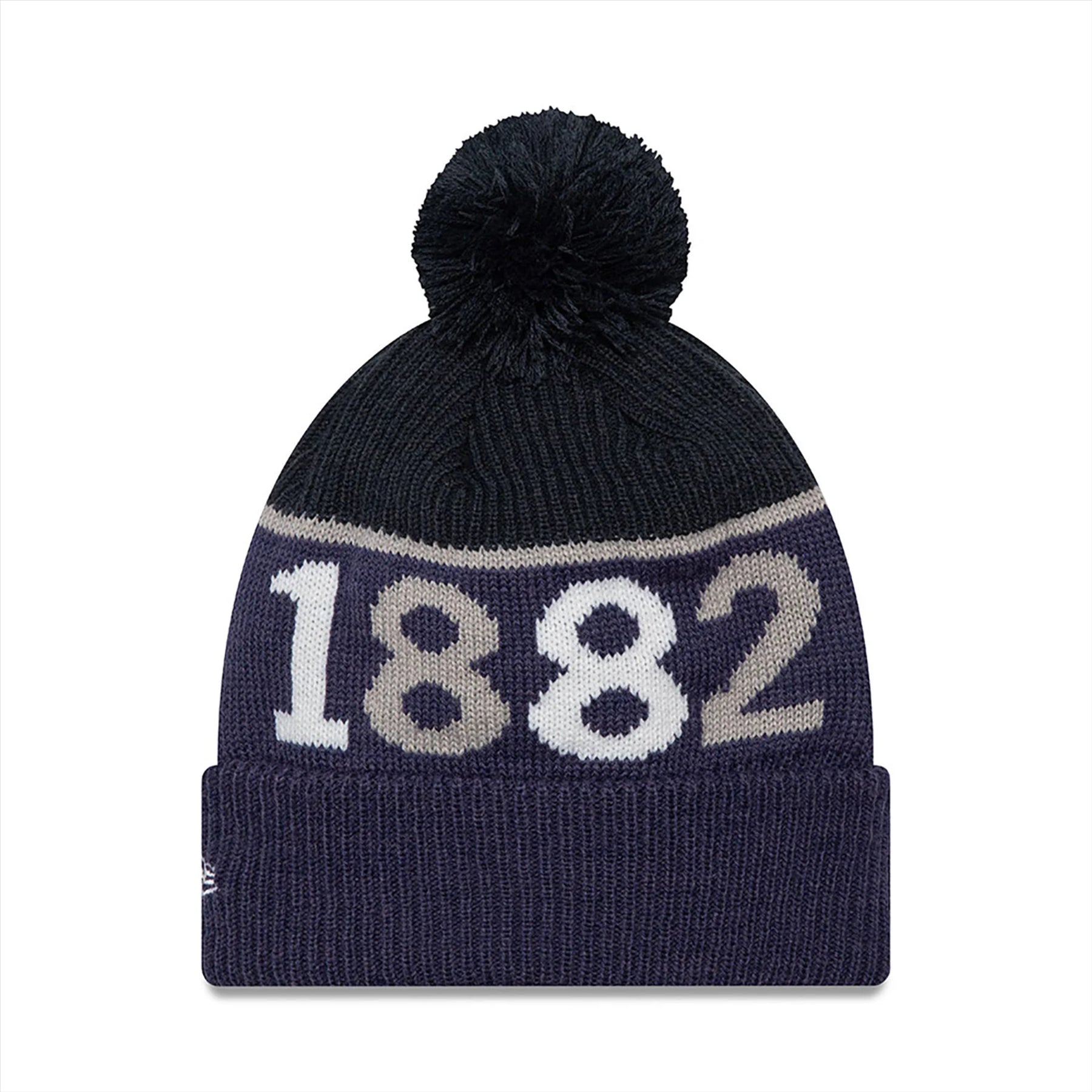 Tottenham Hotspur FC New Era Sport Bobble Knit Beanie Hat | Navy