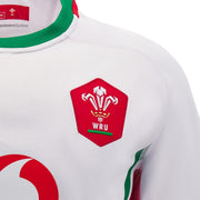 Macron Wales Rugby Mens Alternate Replica Shirt | White | 2024/27