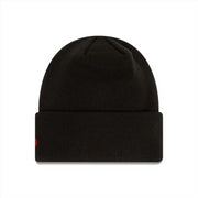 Manchester United FC New Era Core Cuff Beanie Hat | Black | 2024