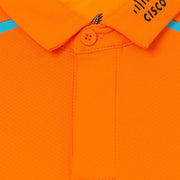 McLaren F1 Kid's Replica Team Polo Shirt | Papaya | 2024