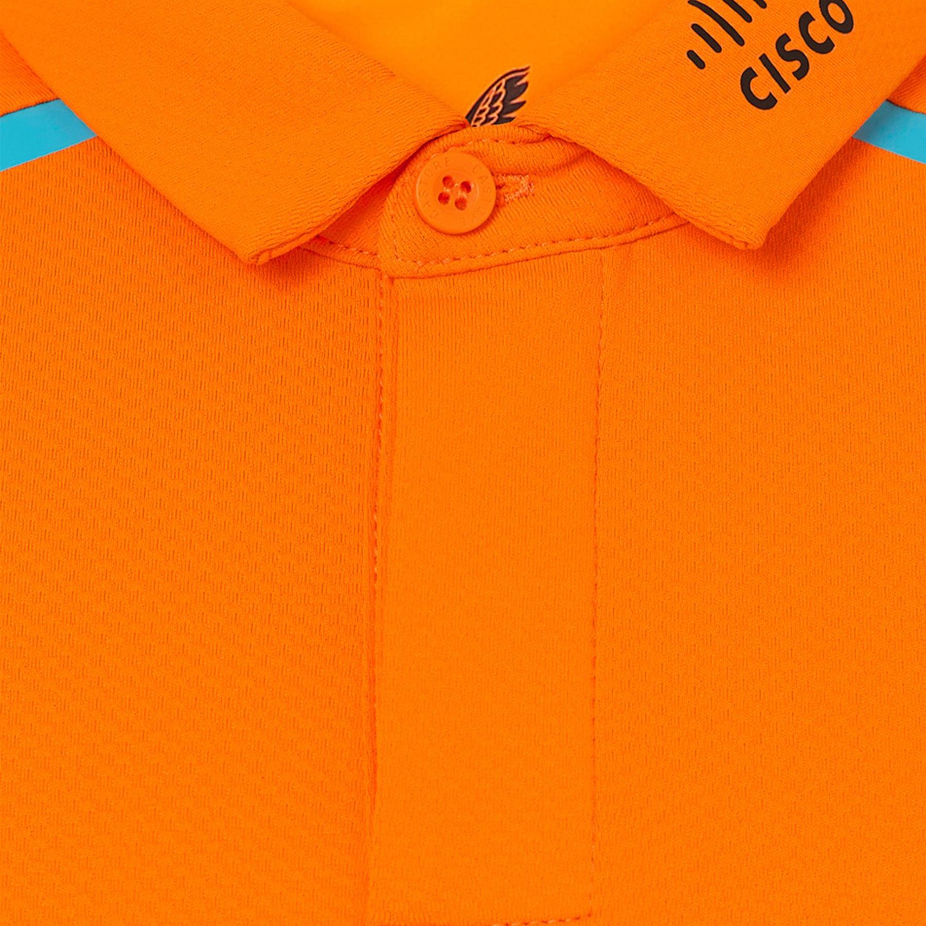 McLaren F1 Kid's Replica Team Polo Shirt | Papaya | 2024