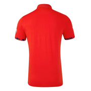 England Cricket Men's T20 World Cup Replica Short Sleeve Shirt | Fiery Red | 2024