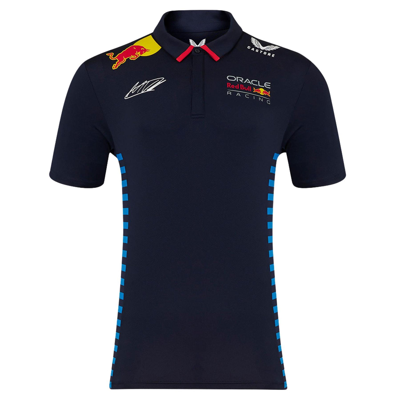 Oracle Red Bull Racing F1 Men's Max Verstappen Driver Polo Shirt | Navy | 2024