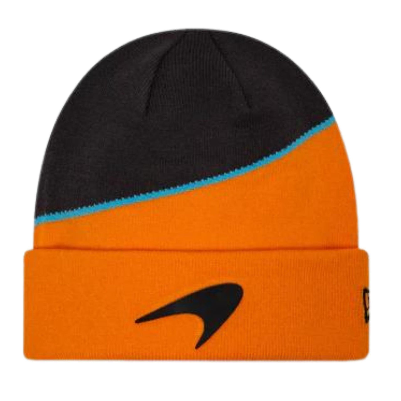 McLaren New Era Team Cuff Beanie Hat | Papaya | Adult | 2024