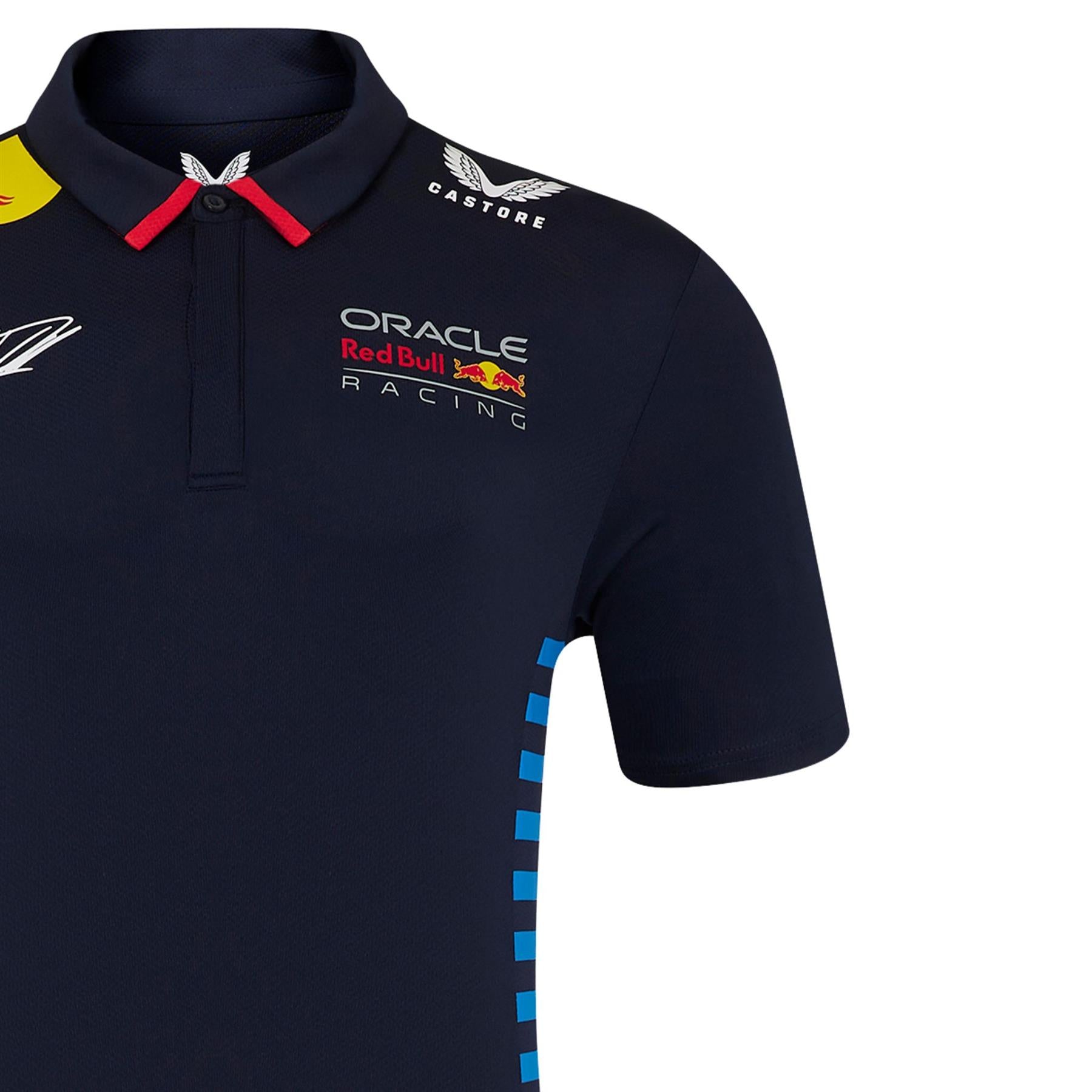 Oracle Red Bull Racing F1 Men's Max Verstappen Driver Polo Shirt | Navy | 2024