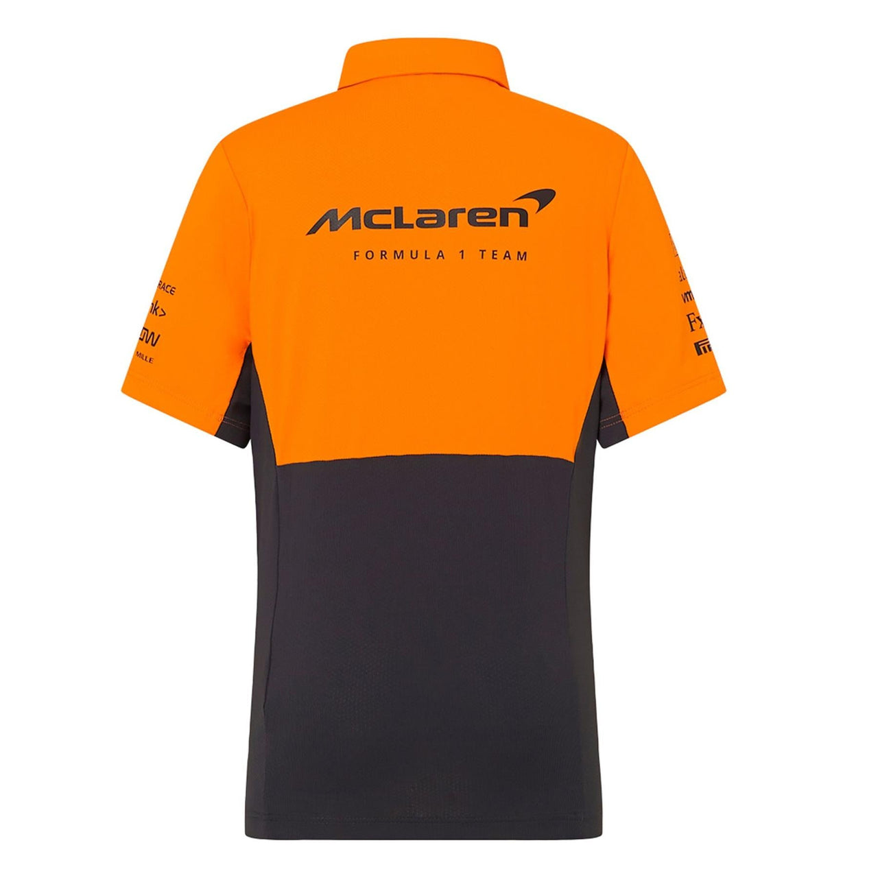McLaren F1 Kid's Replica Team Polo Shirt | Papaya | 2024