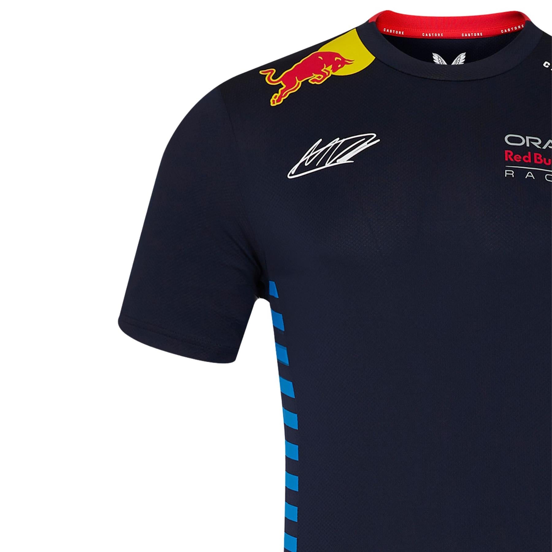 Oracle Red Bull Racing F1 Men's Max Verstappen Driver T-Shirt | Navy | 2024