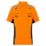 McLaren F1 Kid's Replica Team Polo Shirt | Papaya | 2024