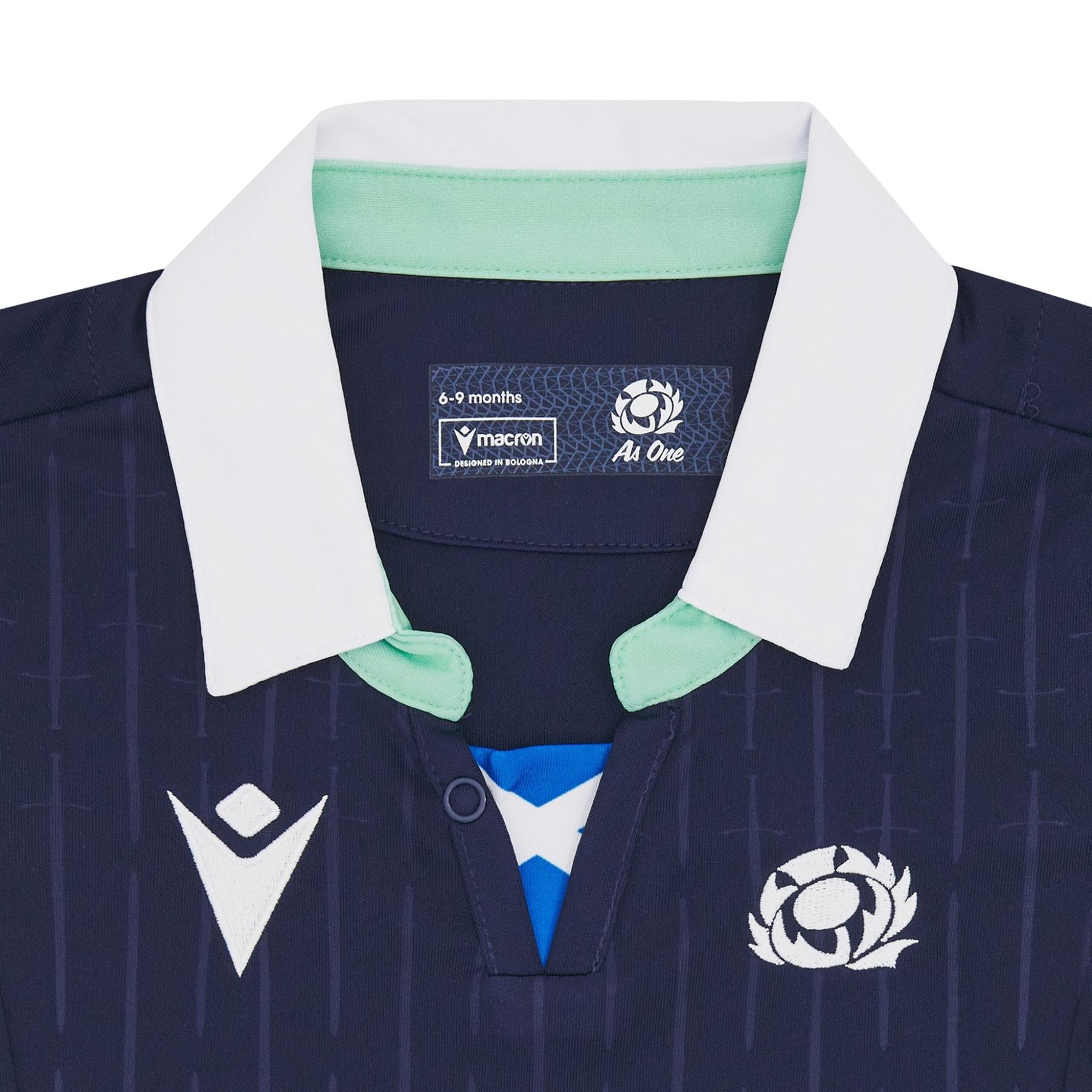 Scotland Rugby Baby Shirt Baby Strip