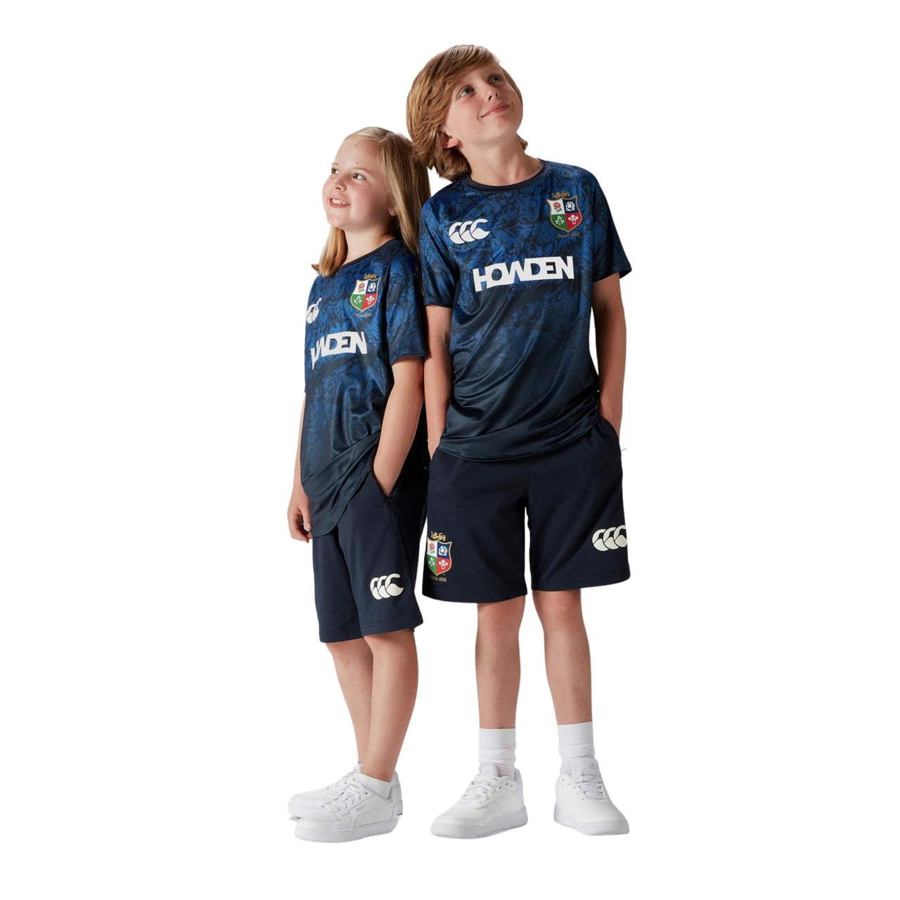 Canterbury British & Irish Lions Rugby Junior Superlight T-Shirt | Navy | 2025