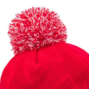 Macron Wales Rugby Pom Pom Beanie Hat | Red | 2024/25 | Junior