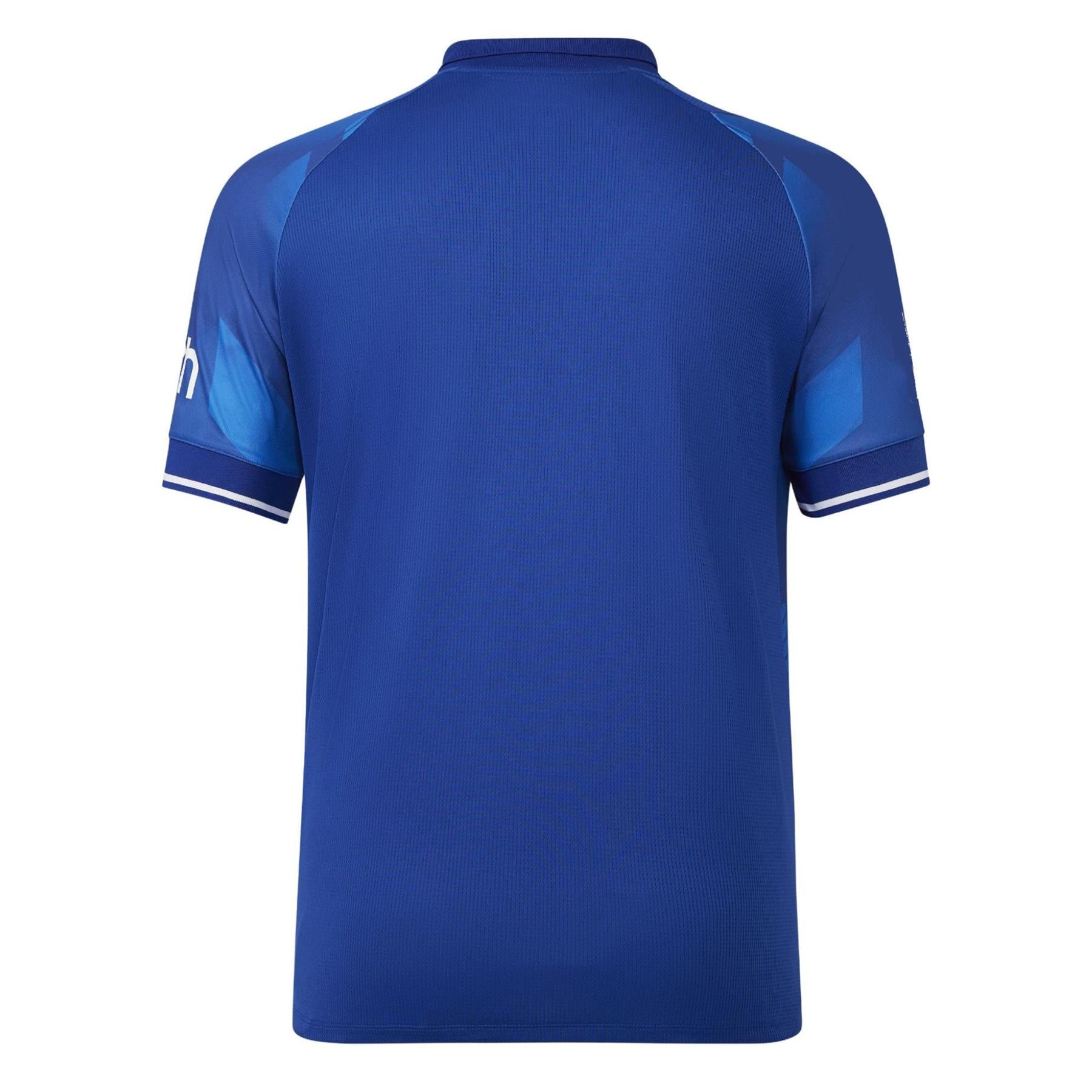 Express Sportswear BRITDOM Cricket Club Blue/Red Short-Sleeve