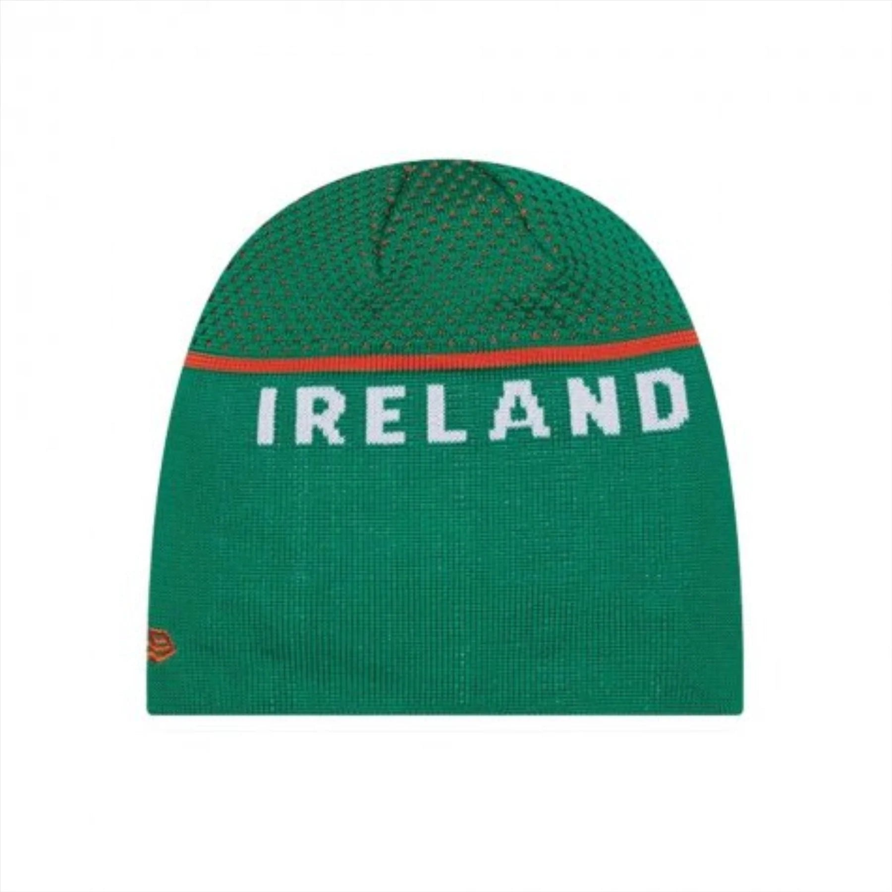 Ireland FAI New Era Engineered Skull Beanie Hat Green 2022 23